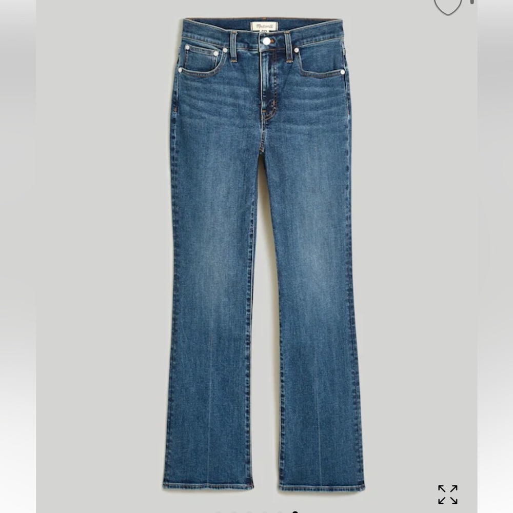 Madewell Blue Ankle-Cropped Jeans